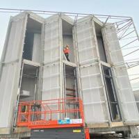 alc隔墻板施工現(xiàn)場(chǎng)